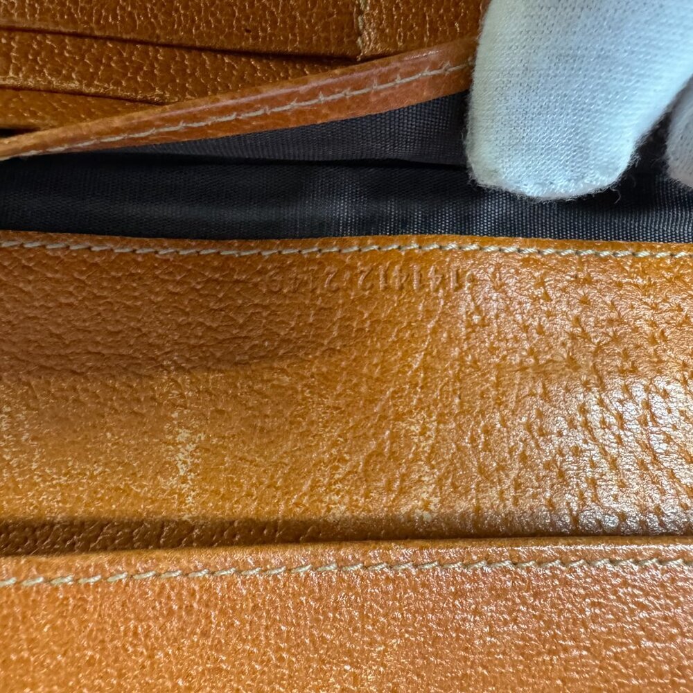 GUCCI GG Abbey Canvas Leather Bifold Long Wallet Authentic|Used - Picture 5 of 9